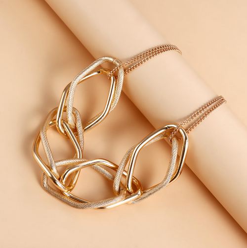 Bold Thick Chain Necklace for Women – Hip Cool Statement Jewelry with Modern Edge