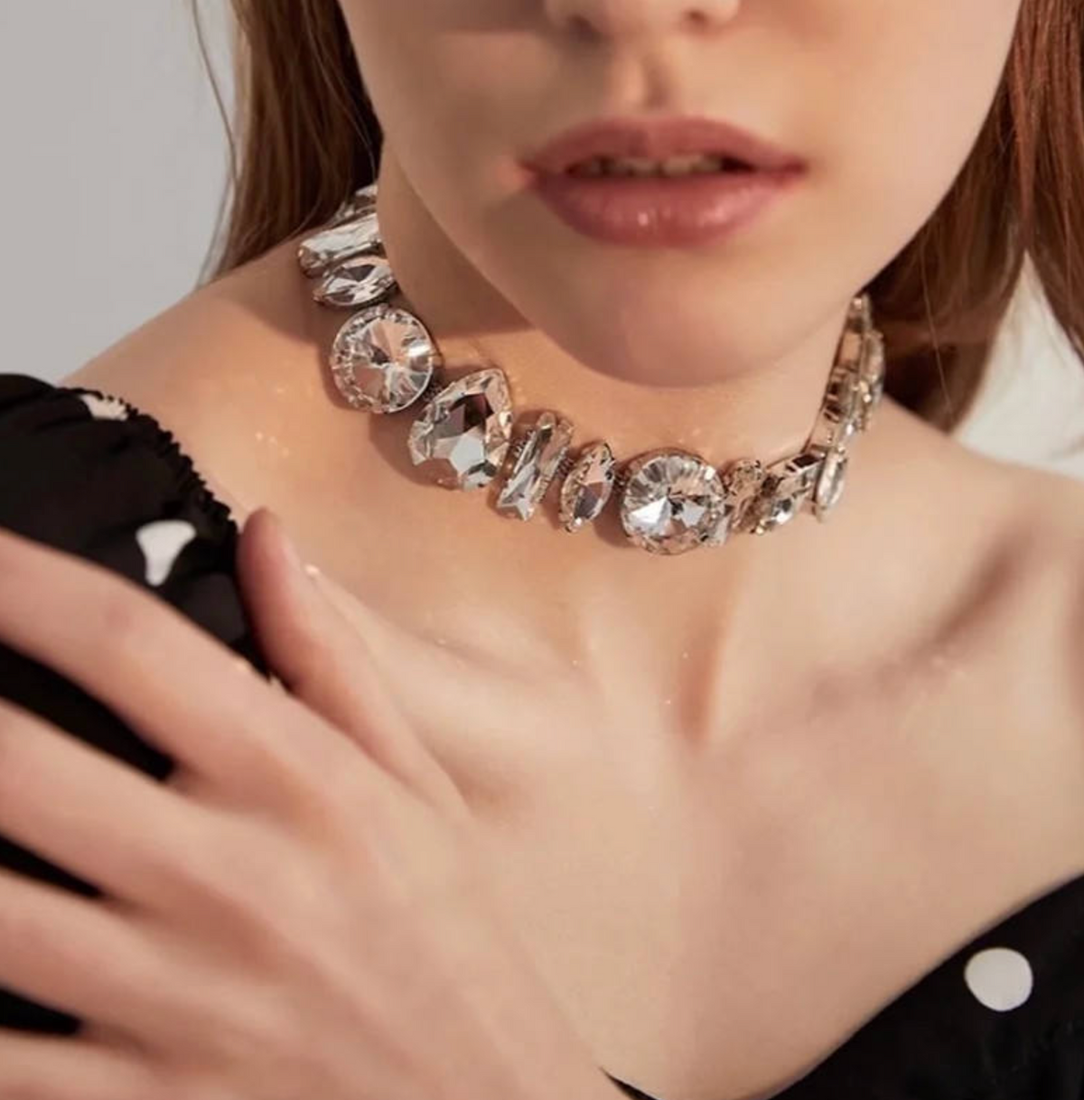 Water Drop Clavicle Chain Necklace for Women – Elegant Minimalist Statement Jewelry